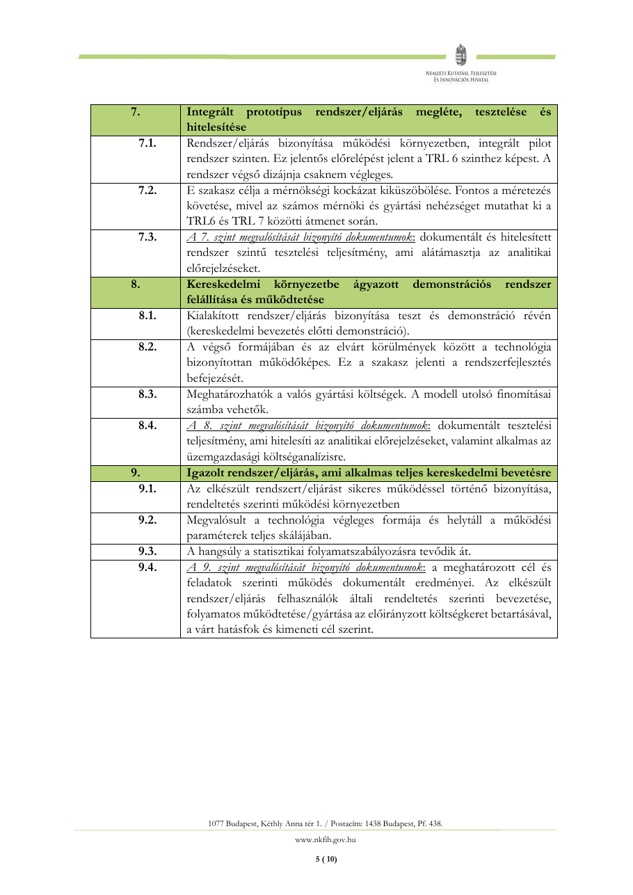 TRL guide page 5